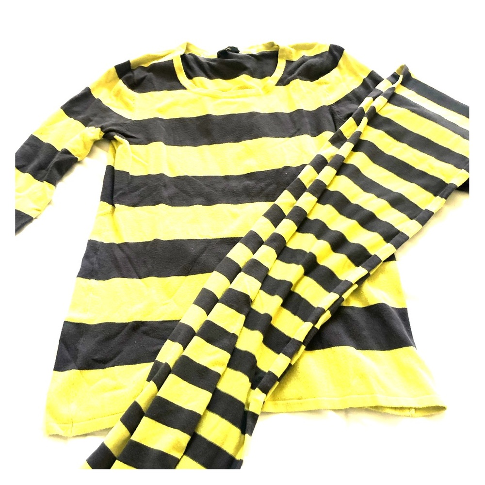 Yellow Stripped Sweater